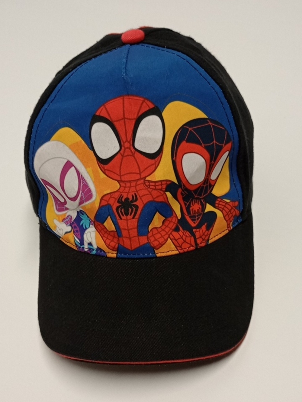 Marvel Spider-Man Trio Kids Black, Blue & Red Baseball Cap OSFM
